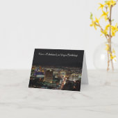 素敵なラスベガス誕生日を!カード カード (黄色い花)