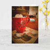 素敵なラテの種類の誕生日（カード） カード (黄色い花)