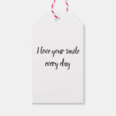 素敵なラベル ギフトタグ (正面)