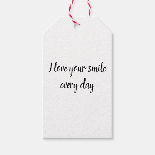 素敵なラベル ギフトタグ (正面)