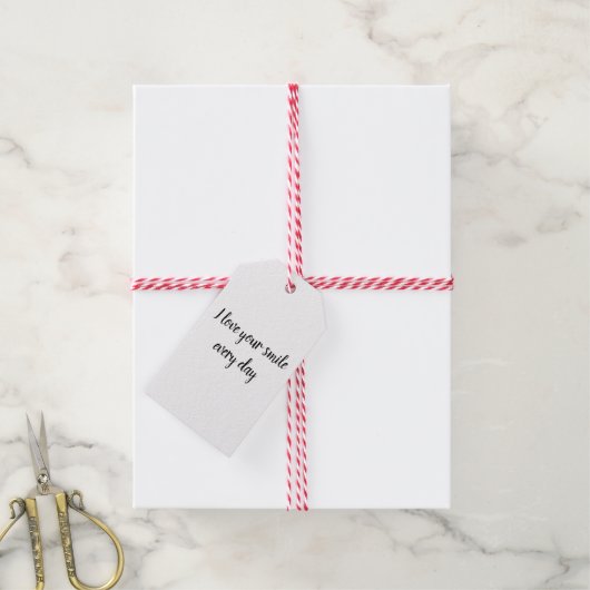 素敵なラベル ギフトタグ (より糸付き)