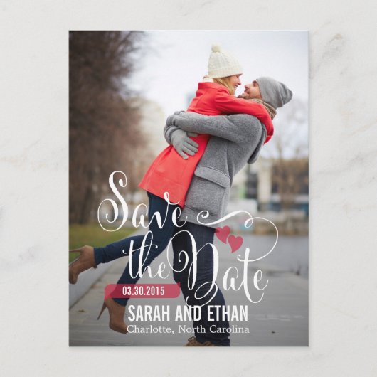 素敵なリクエスト日付はがきを保存 案内ポストカード (正面)