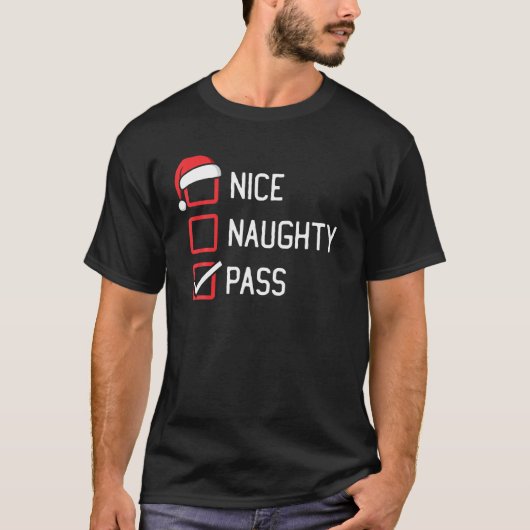 素敵なリストいけなパスクリスマス Tシャツ (正面)
