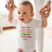 素敵なリストかわいいおもしろいカラフルクリスマス ベビーボディスーツ