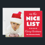 素敵なリストのクリスマスフォトに シーズンカード<br><div class="desc">素敵なリストの上：1つの写真クリスマスのホリデーカードは、子供、ペットまたは家族の写真に最適。CC0にライセンスされたPixabayを介した写真テンプレートは、自分の写真に置き換える必要がある</div>