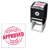 素敵なリストのステータスかわいい賢いクリスマス セルフインキングスタンプ (インサイチュ)