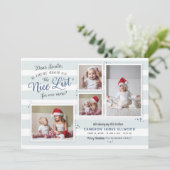 素敵なリストの部屋クリスマス誕生のお知らせ シーズンカード (スタンド正面)