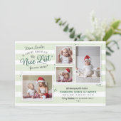 素敵なリストの部屋クリスマス誕生のお知らせ シーズンカード (スタンド正面)