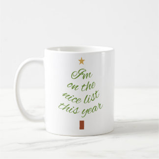 素敵なリストクリスマスツリー コーヒーマグカップ