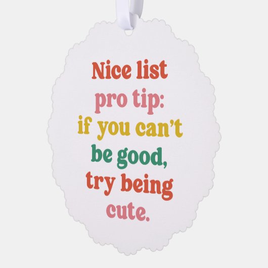 素敵なリストプロ先端かわいいペットおもしろいの写真クリスマス オーナメントカード (左)