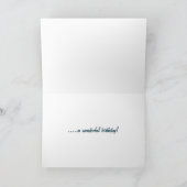 素敵なリーフ絵を描タービーの誕生日カード カード (内部)