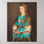 素敵なルネッサンス絵画のフェミニストのウォールアートだ ポスター (正面)