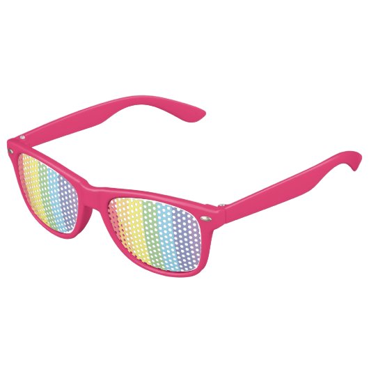 素敵なレインボーバースデーパーティー キッズサングラス (アングル)