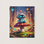 素敵なロボットキッズパズルとギフトボックス ジグソーパズル (縦)