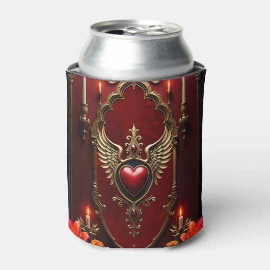 素敵なヴィンテージスタイルの精神 缶クーラー (缶正面)