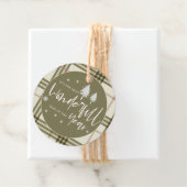 素敵な一年の過ごし方かわいいクリスマス フェイバータグ (インサイチュ)