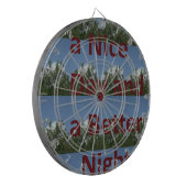 素敵な一日とより良いナイトアートを過ごす ダーツボード (正面左)