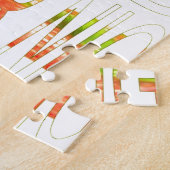 素敵な一日とより良いナイトアートプリント ジグソーパズル (側面)