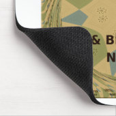 素敵な一日とより良いナイトアートプリント マウスパッド (コーナー)