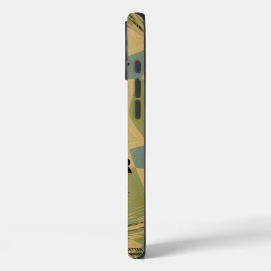 素敵な一日とより良いナイトアートプリント Case-Mate iPhoneケース (裏面 / 左)