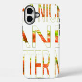 素敵な一日とより良いナイトアートプリント Case-Mate iPhoneケース (裏面)