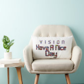 素敵な一日とより良いナイトビジョンを持っている ランバークッション (椅子)