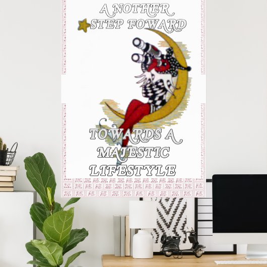 素敵な一日とより良い夜のウィザードアート引用文 ポスター (ホームオフィス)