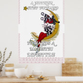 素敵な一日とより良い夜のウィザードアート引用文 ポスター (キッチン)