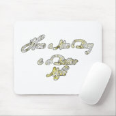 素敵な一日とより良い夜の引用文アートプリント マウスパッド (マウス)