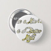 素敵な一日とより良い夜の引用文アートプリント 缶バッジ (正面&裏面)