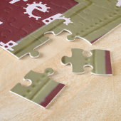 素敵な一日とより良い夜の額縁のアートプリント ジグソーパズル (側面)