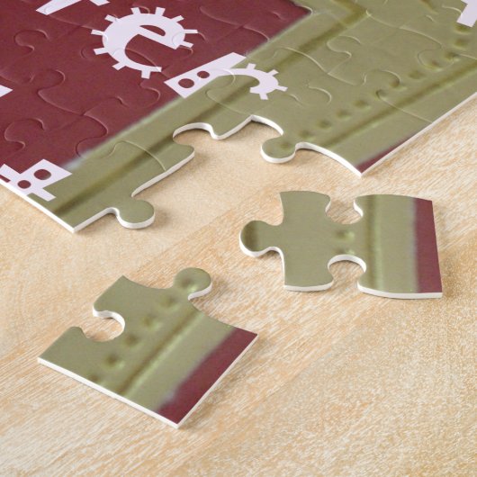 素敵な一日とより良い夜の額縁のアートプリント ジグソーパズル (側面)