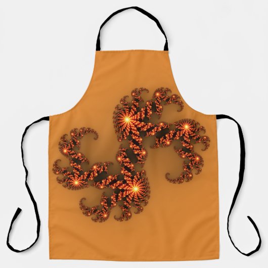 素敵な一日とより良い夜を料理しながら エプロン (正面)