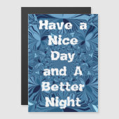 素敵な一日とより良い夜を過ごす (正面/裏面)