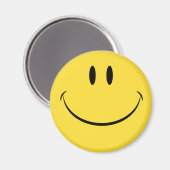 素敵な一日を過ごすレトロな顔 マグネット (正面/裏面)