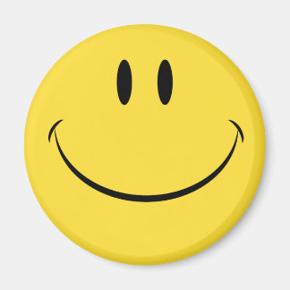 素敵な一日を過ごすレトロな顔 マグネット