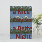 素敵な一日を過ごす.png 便箋 (スタンド正面)