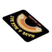 素敵な一日を過ごせNot Youスコタスレトロスタイル マグネット (右側)