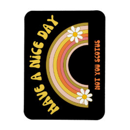 素敵な一日を過ごせNot Youスコタスレトロスタイル マグネット