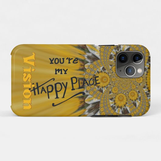 素敵な一日を過ごそう私の幸せな場所 Case-Mate iPhoneケース (裏面(横))