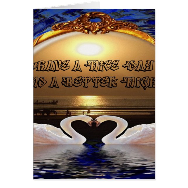 素敵な一日を、そしてもっと素敵な夜を (正面)