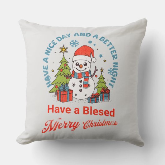 素敵な一日を、そしてより良い夜を:快適さを広げて クッション (正面)