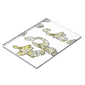 素敵な一日を & より良い夜を 引用アートプリント ノートブック (左側)