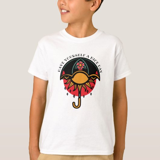 素敵な一日を Tシャツ (正面)