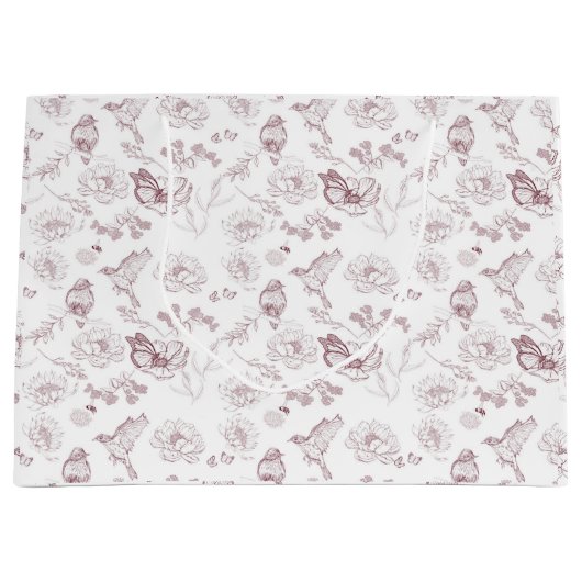 素敵な一日 ラージペーパーバッグ (正面)