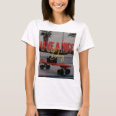 素敵な一日Tシャツのデザイン Tシャツ (正面)