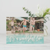 素敵な人生のクリスマスフォトだ シーズンカード (スタンド正面)