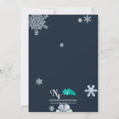 素敵な人生のクリスマスフォトカード シーズンカード (裏面)