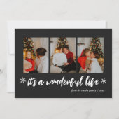 素敵な人生ブラッククリスマス3の写真 シーズンカード (正面)