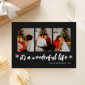 素敵な人生ブラッククリスマス3の写真 シーズンカード